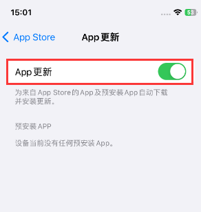 麻山苹果15维修中心如何让iPhone15APP自动更新